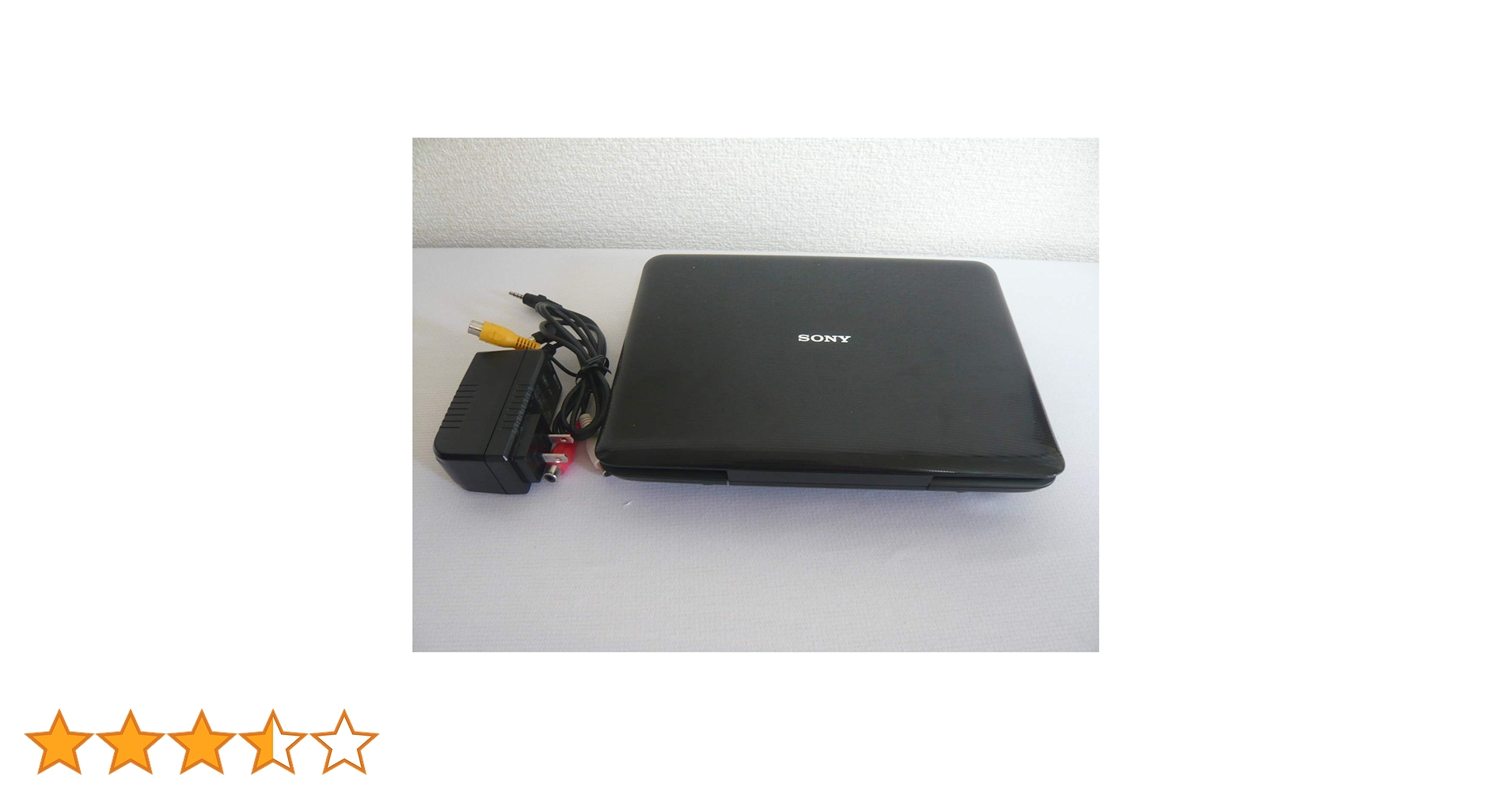 Amazon | ソニー 9V型 ポータブルDVDプレーヤー ブラック DVP-FX980 C